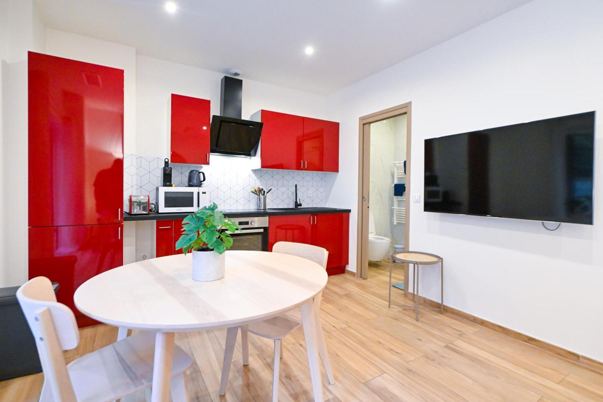 Beau Studio Cozy Centre Ville Et Plages Avec Terrasse N3 Nizza Exterior foto